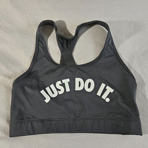 Nike Dri Fit Just Do It 2 PC Set Leggings & Cross Back Sport Bra Womens XS Gym - Picture 2 of 14